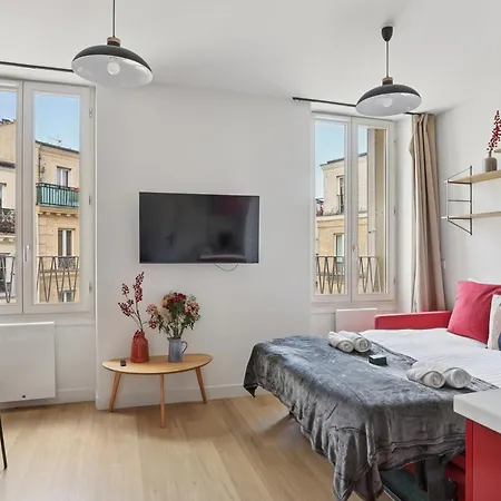 Apartament Lavie Maison : Charming Near Montmartre Paryż